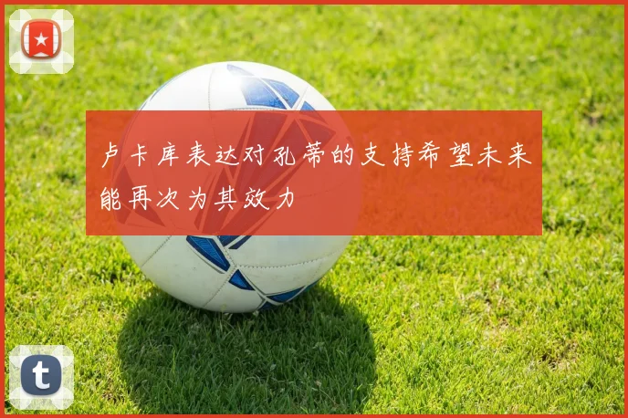 卢卡库表达对孔蒂的支持希望未来能再次为其效力